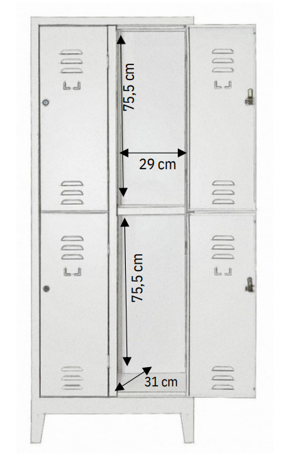 4-seater multiple wardrobe 