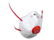 Mascherina a conchiglia con valvola FFP2 - IRU 220 SLV - confezione 10 pezzi