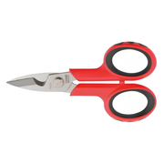 Ciseaux d'électricien en acier inoxydable avec poignées antidérapantes et coupe-câble