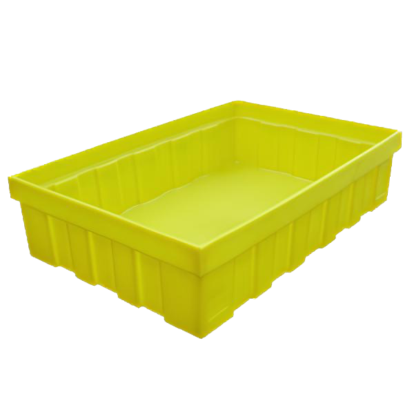 Rectangular polyethylene collection tank 