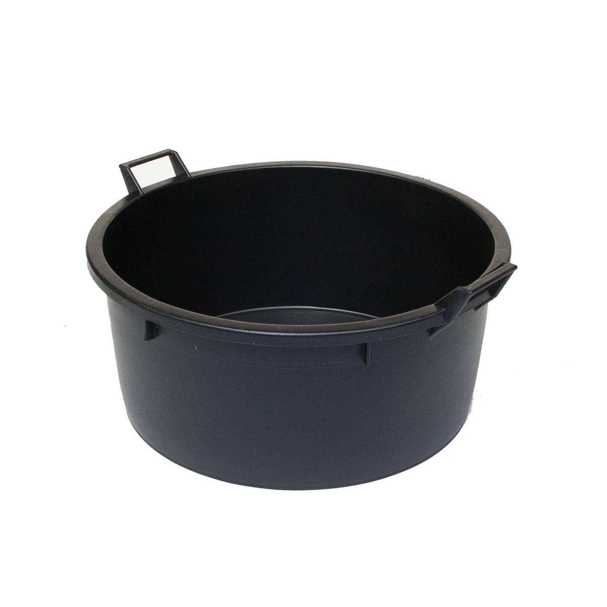 Mastellone industriale in plastica con maniglie 100 L Nero