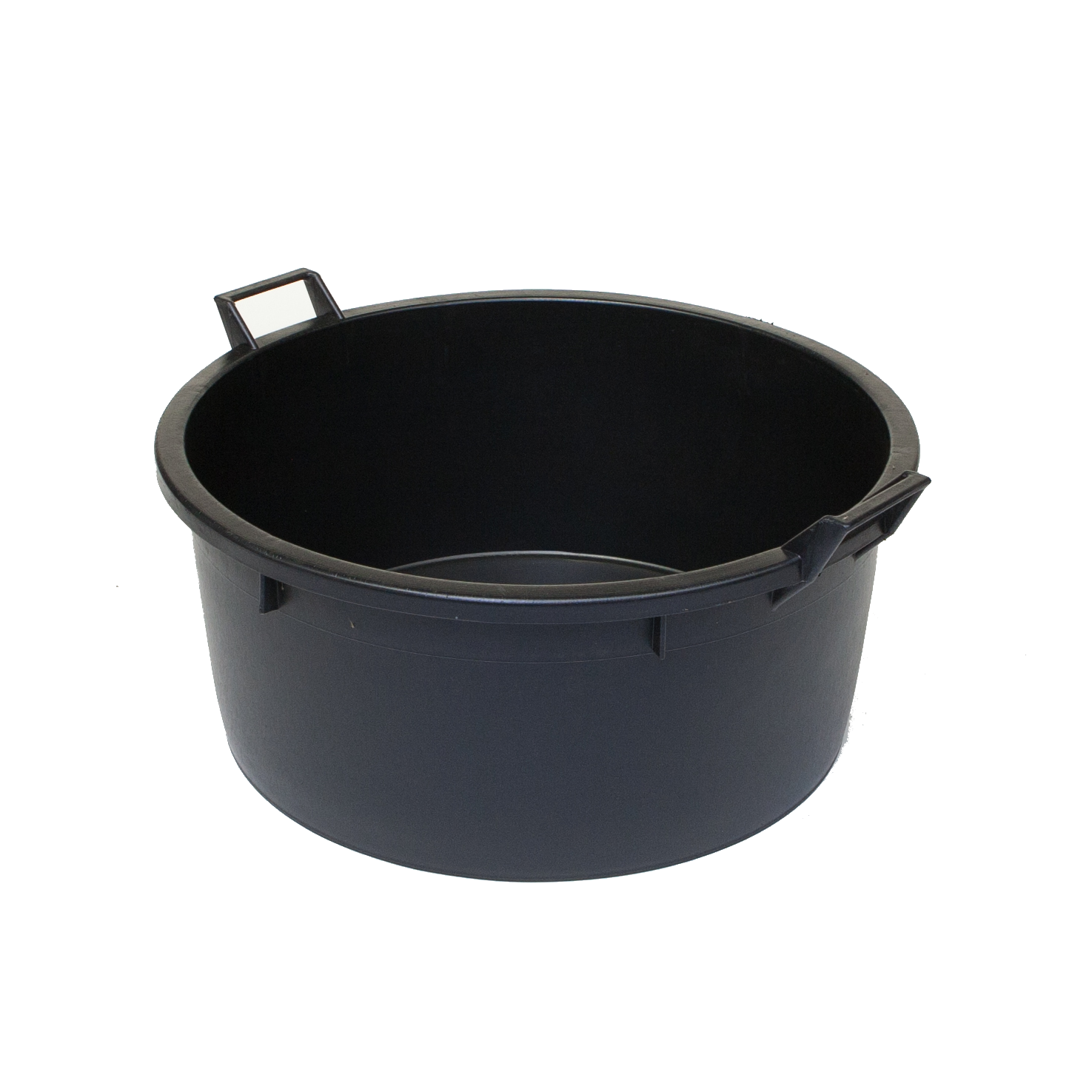 Mastellone industriale in plastica con maniglie 100 L Nero