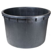 Mastellone industriale in plastica 1000 Nero