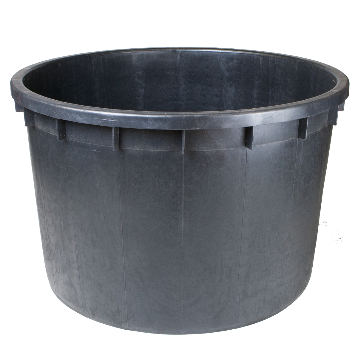 Mastellone industriale in plastica 1000 Nero