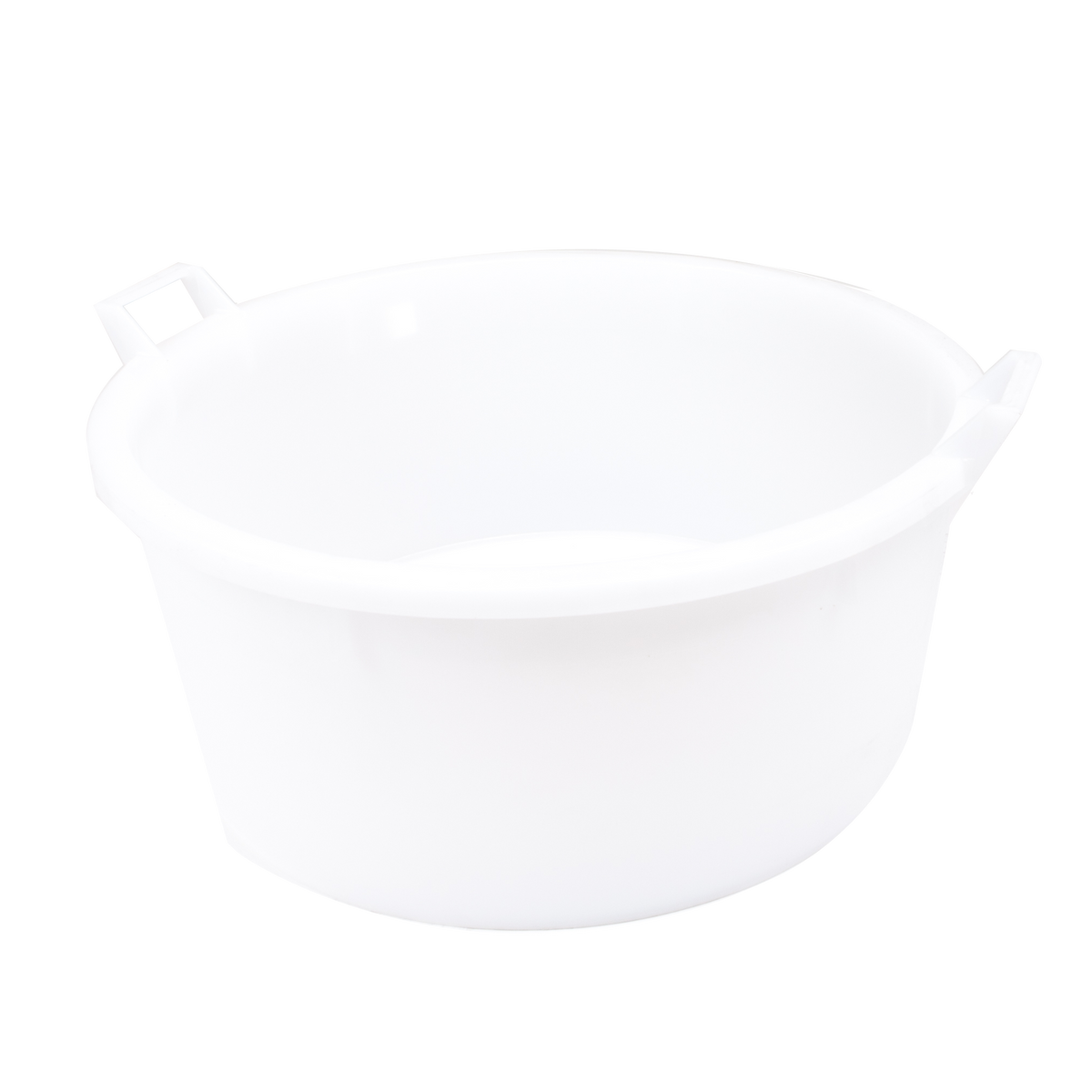 Mastellone industriale in plastica con maniglie 100 L Bianco