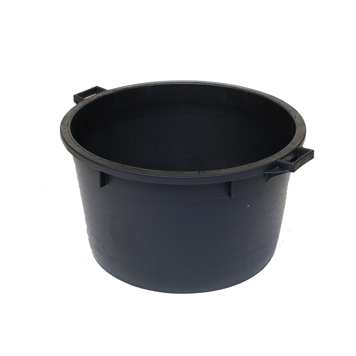 Mastellone industriale in plastica con maniglie 110 L Nero
