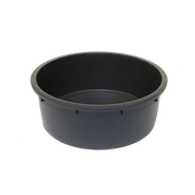 Mastellone industriale in plastica 150 L Nero
