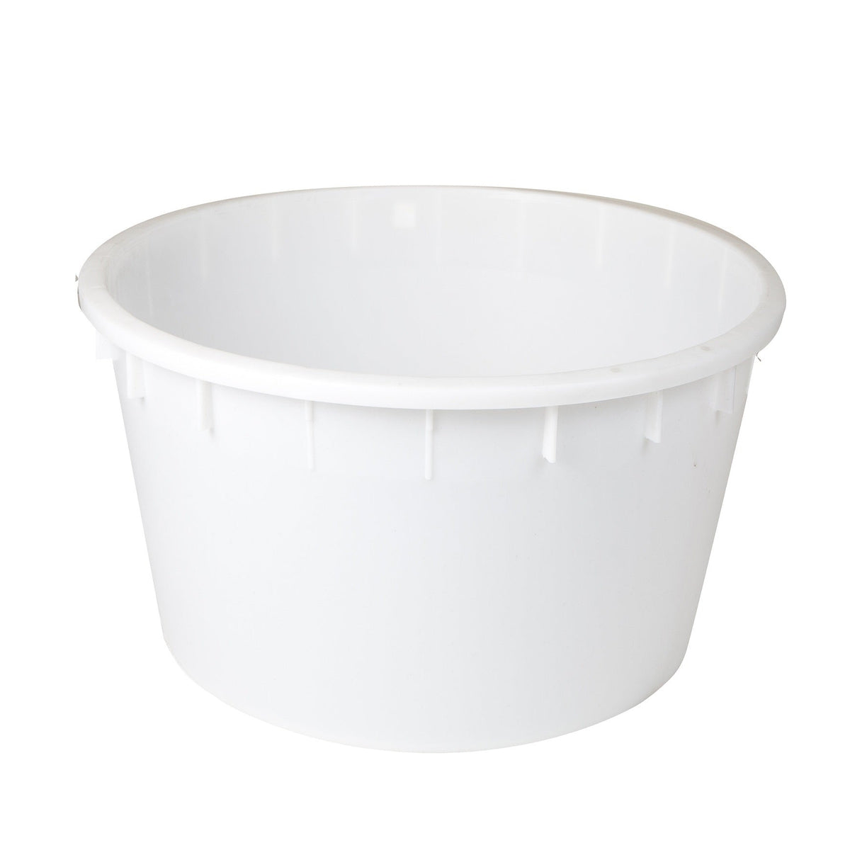 Mastellone industriale in plastica 230 litri Bianco
