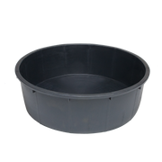 Mastellone industriale in plastica 275 L Nero