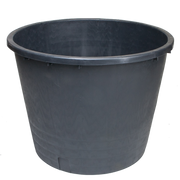 Mastellone industriale in plastica 350 litri Nero