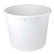 Mastellone industriale in plastica 500 litri 104x82 cm Bianco