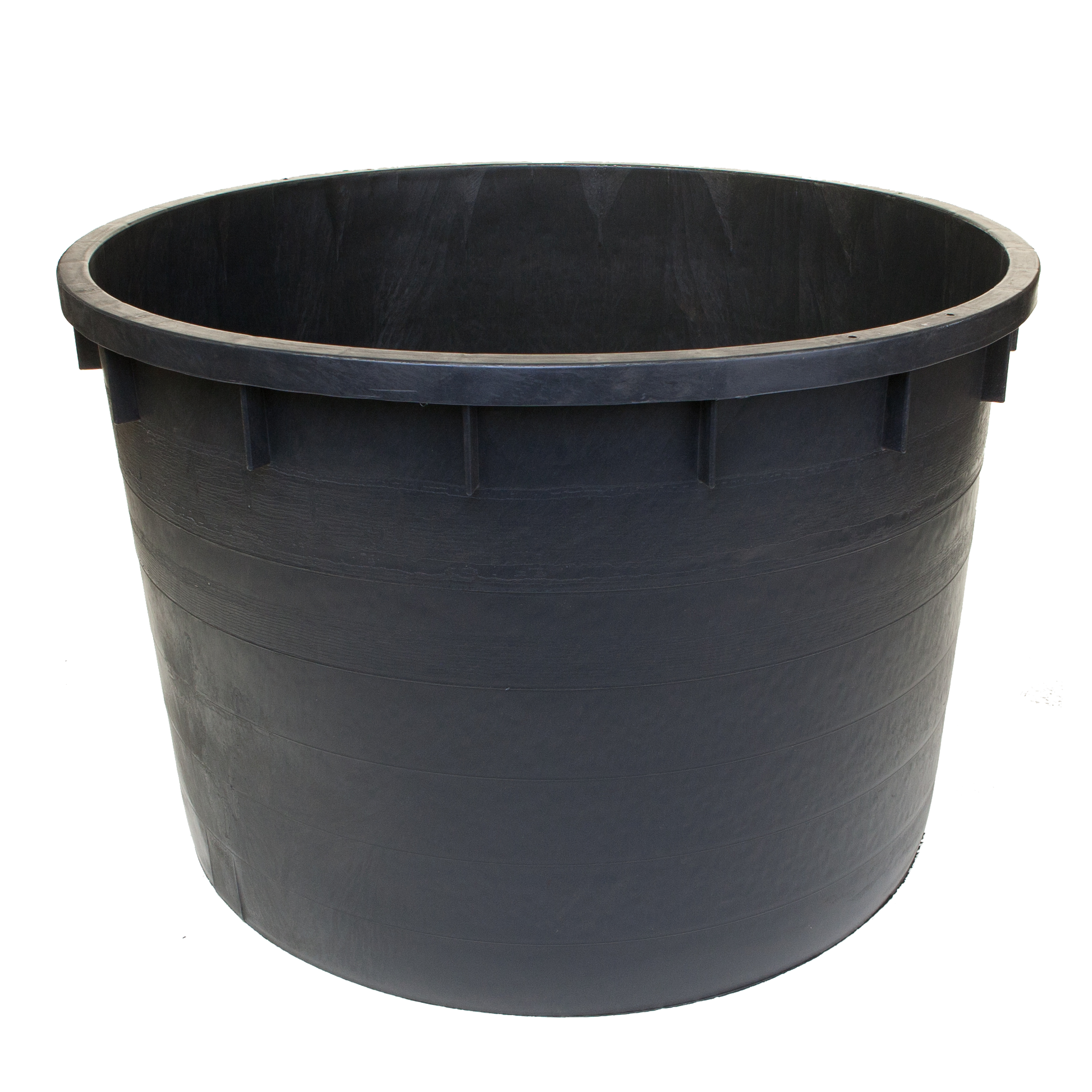 Mastellone industriale in plastica 750 litri Nero
