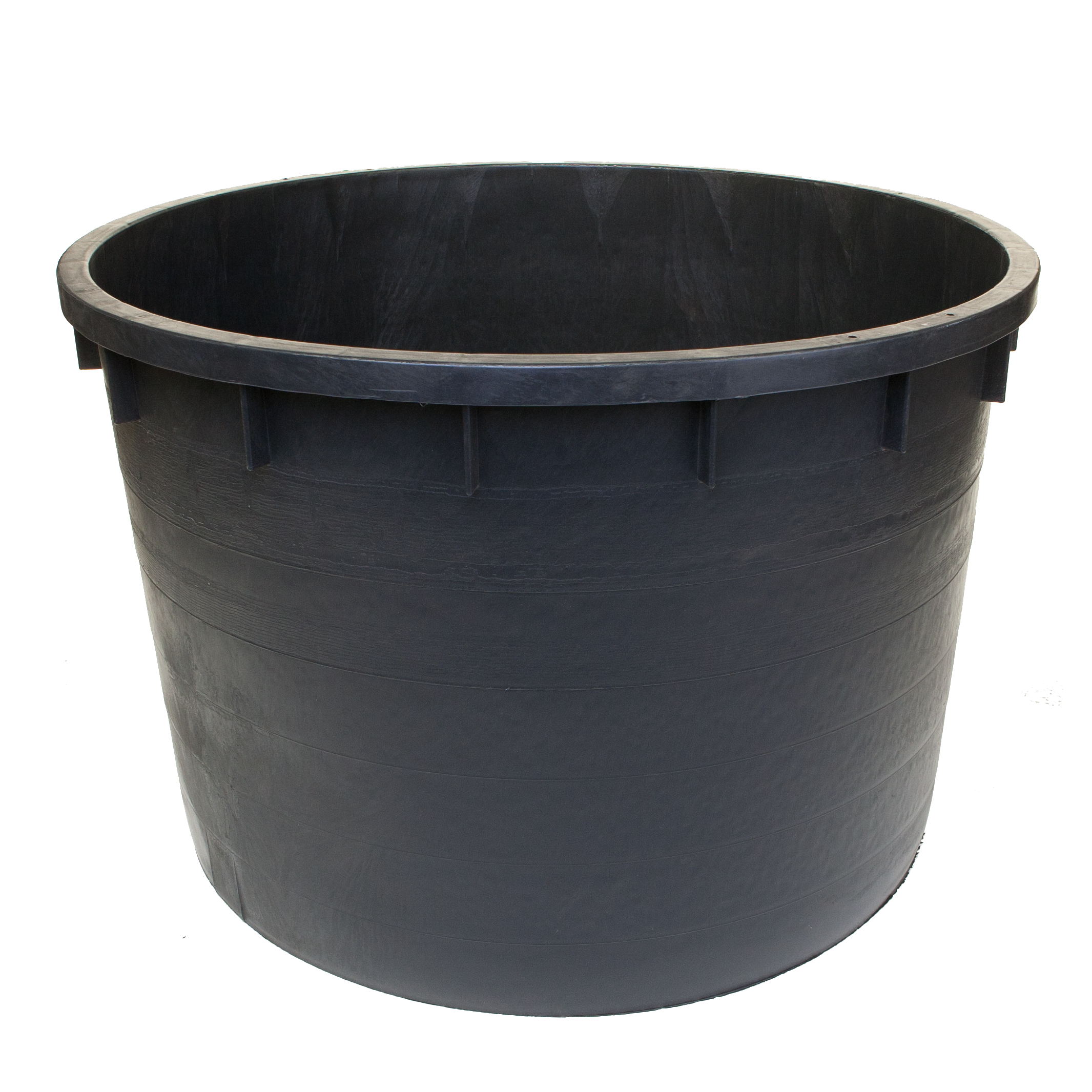 Mastellone industriale in plastica 750 litri Nero