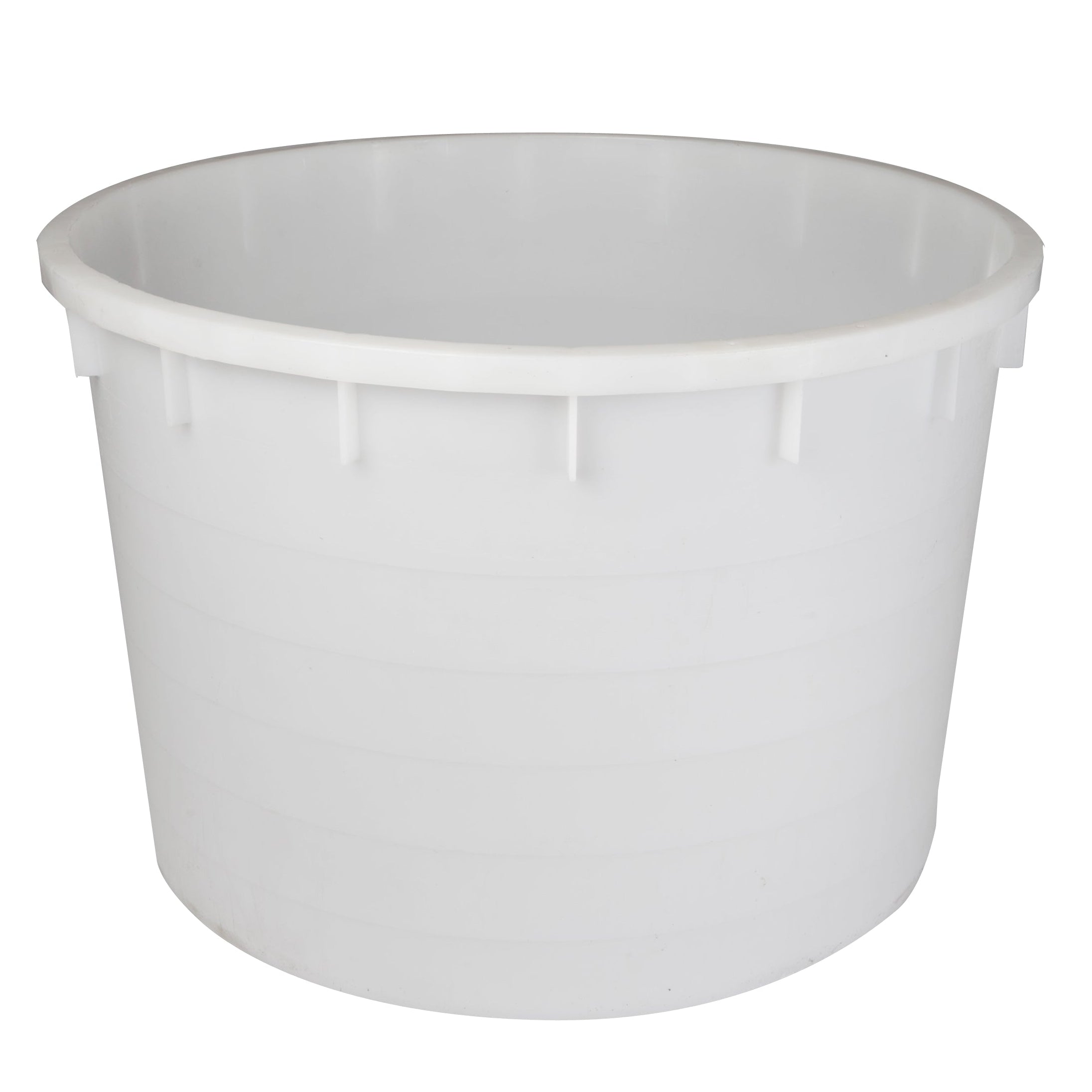 Mastellone industriale in plastica 750 litri Bianco