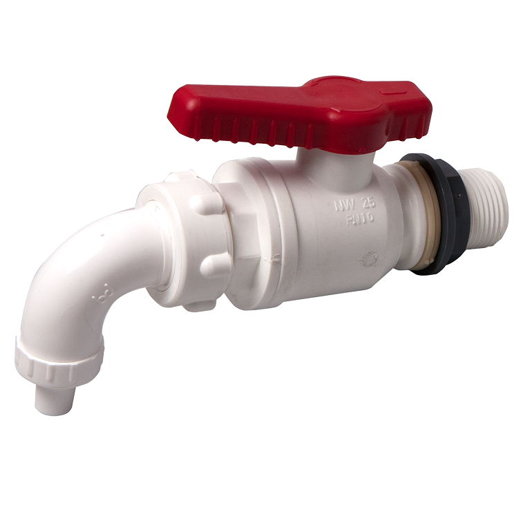 RUBINETTO PL. 1/2" PER MASTELLI