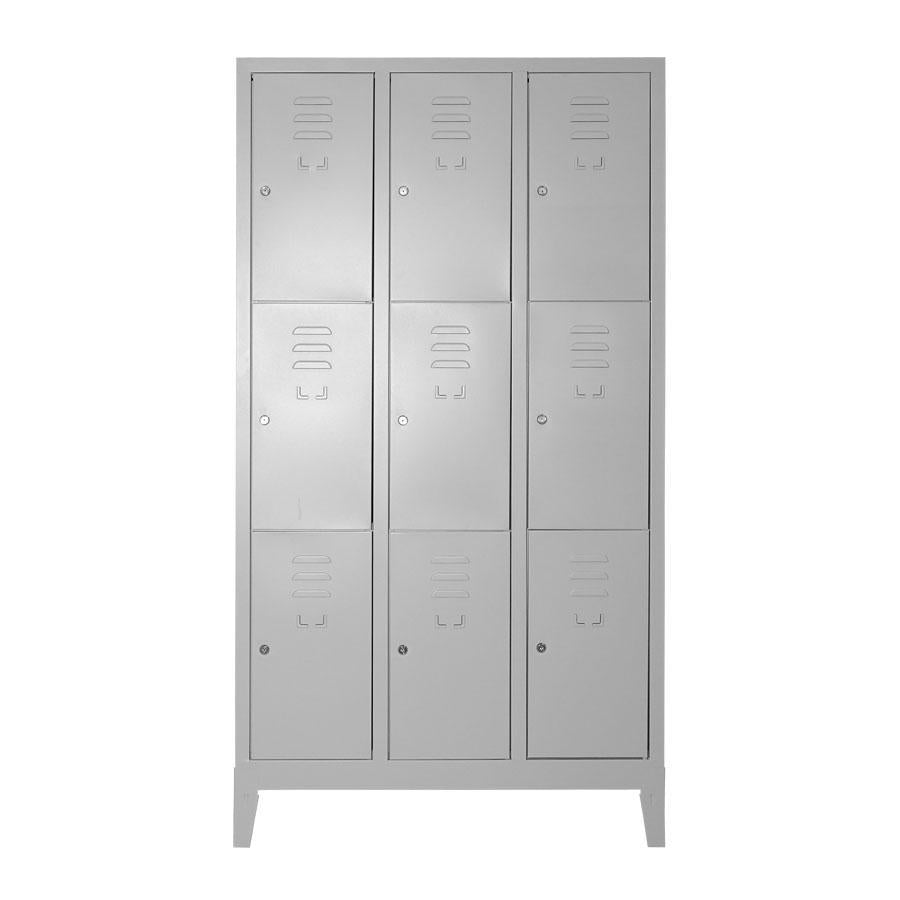 9-door filing cabinet