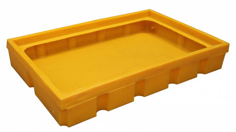 Vasca di raccolta in HDPE con griglia in PP - Capacità 100 L