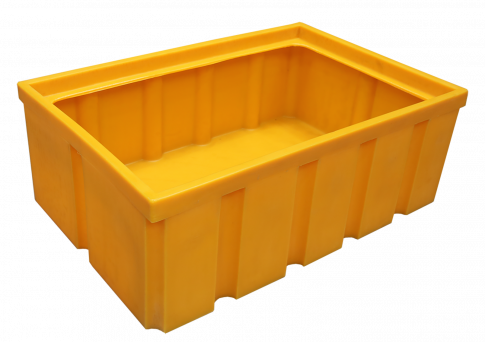 Vasca di raccolta in HDPE con griglia in PP - Capacità 200 L