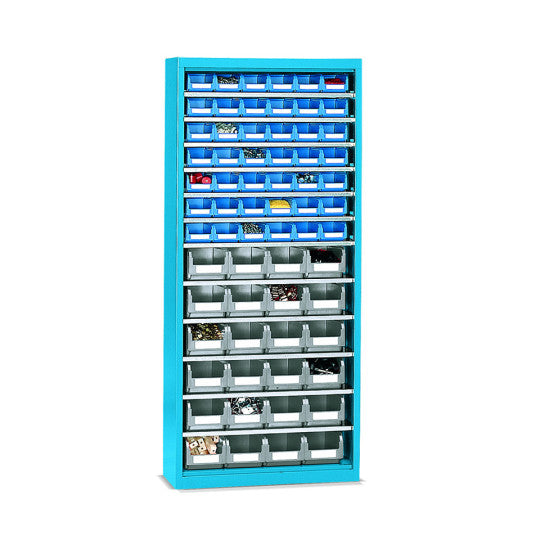 Armadio PICK senza porte blu - 700x270x1655