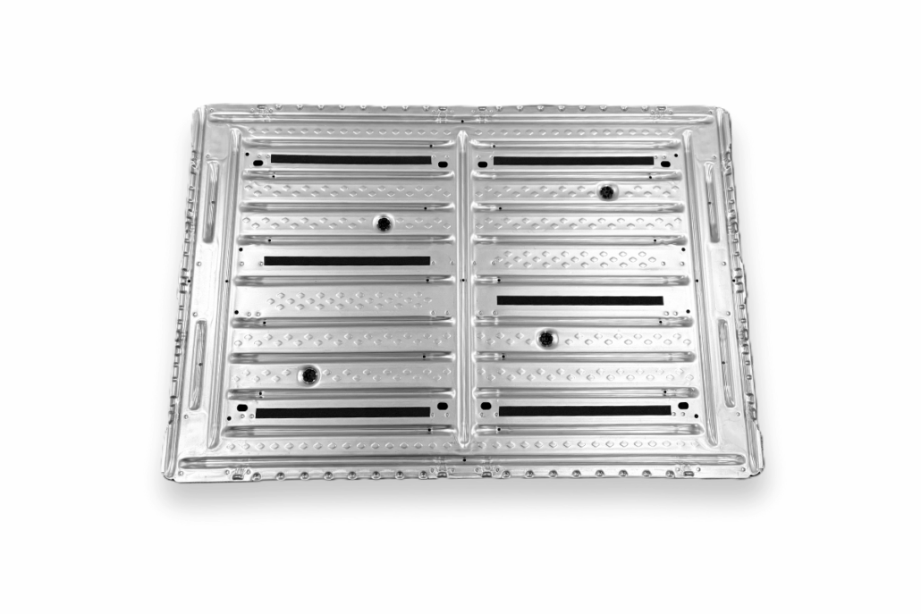 STAHLPALETTE PLUS 1200X800 mm - dynamische Tragfähigkeit 2000kg