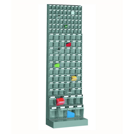 Cassettiera practibox 117 cassetti basculanti - 600x325x1950