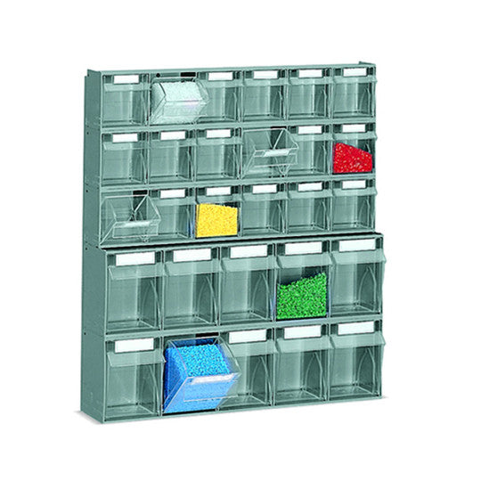 Cassettiera practibox 28 cassetti basculanti - 600x150x664