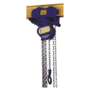 Paranco manuale con carrello ribassato