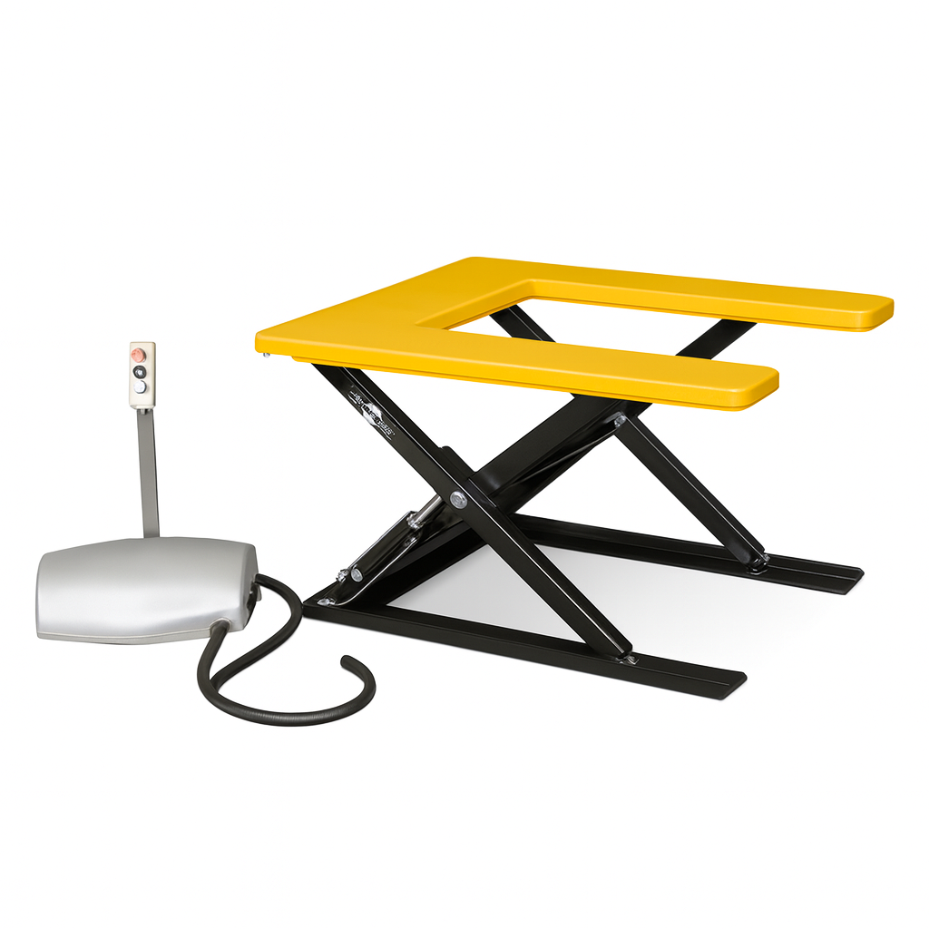 Piattaforma elettrica trifase con tavola a "U" portata 1000  kg