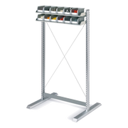 Scaffale QUICK bifronte con contenitori "compat" misura 2