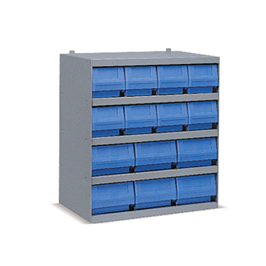 RK-BOX shelf with 14 RK containers - type C 