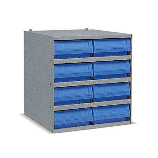 RK-BOX shelf with 8 RK containers - type A 