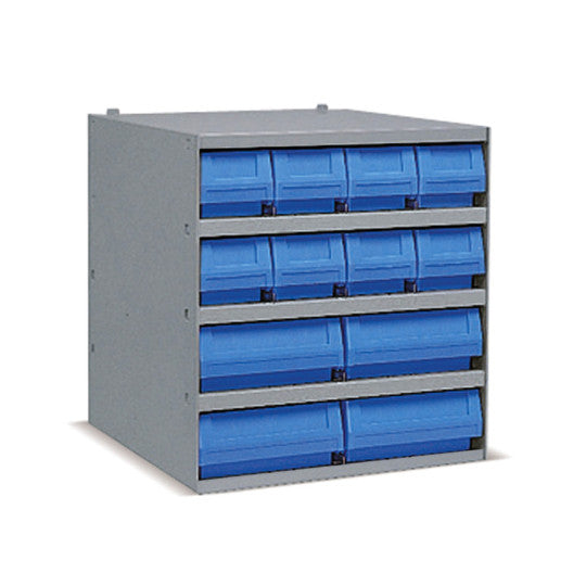 RK-BOX shelf with 12 RK containers - type C 