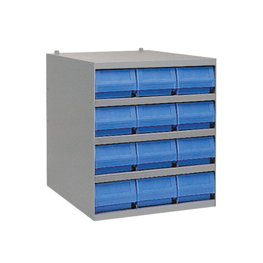 RK-BOX shelf with 12 RK containers - type A 