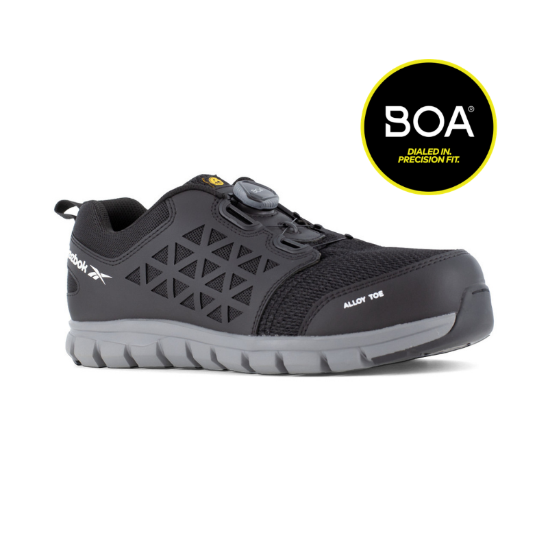 EXCEL LIGHT SAFETY BLACK/GREY - Scarpe antinfortunistiche con BOA system