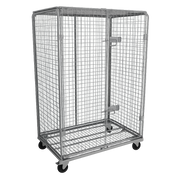 Roll container sicurezza 120x80 cm – Con porta lucchettabile e maglia antifurto
