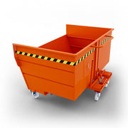 SBR2000 benna ribaltabile con ruote con capacità 2000 lt