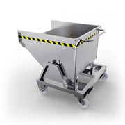 SBR450 benna ribaltabile con ruote con capacità 450 Lt