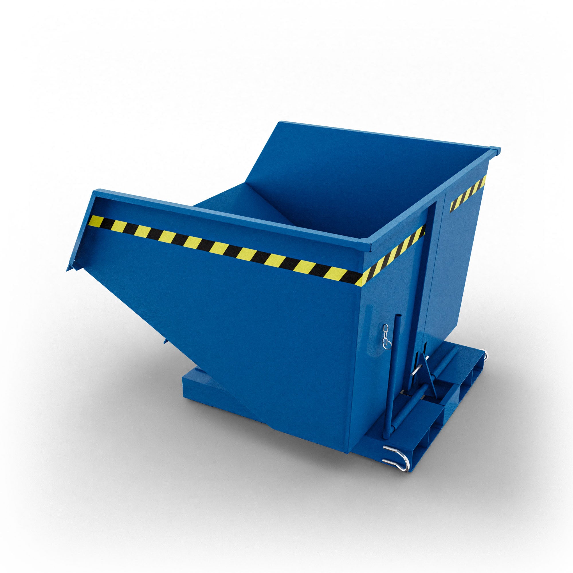 SBSR1000 benna ribaltabile senza ruote con capacità 1000 lt