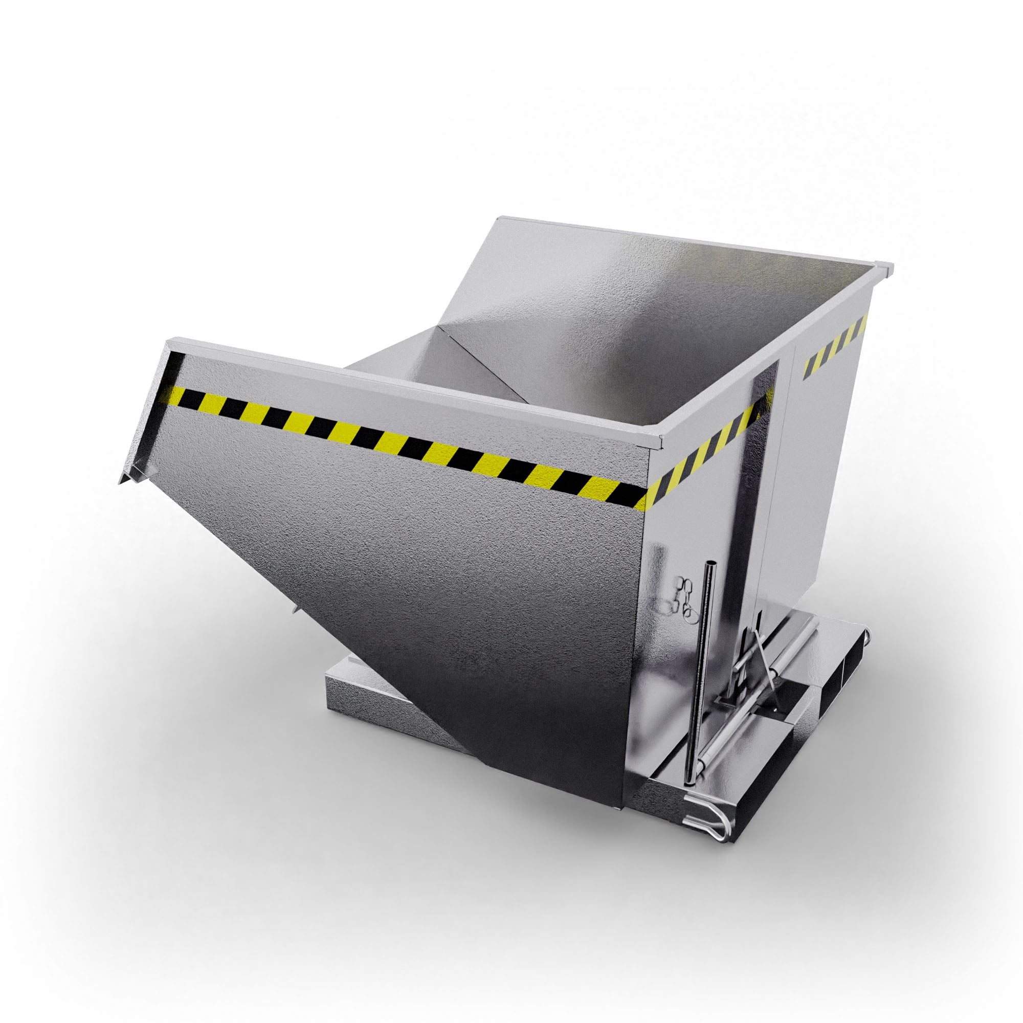 SBSR1000 benna ribaltabile senza ruote con capacità 1000 lt