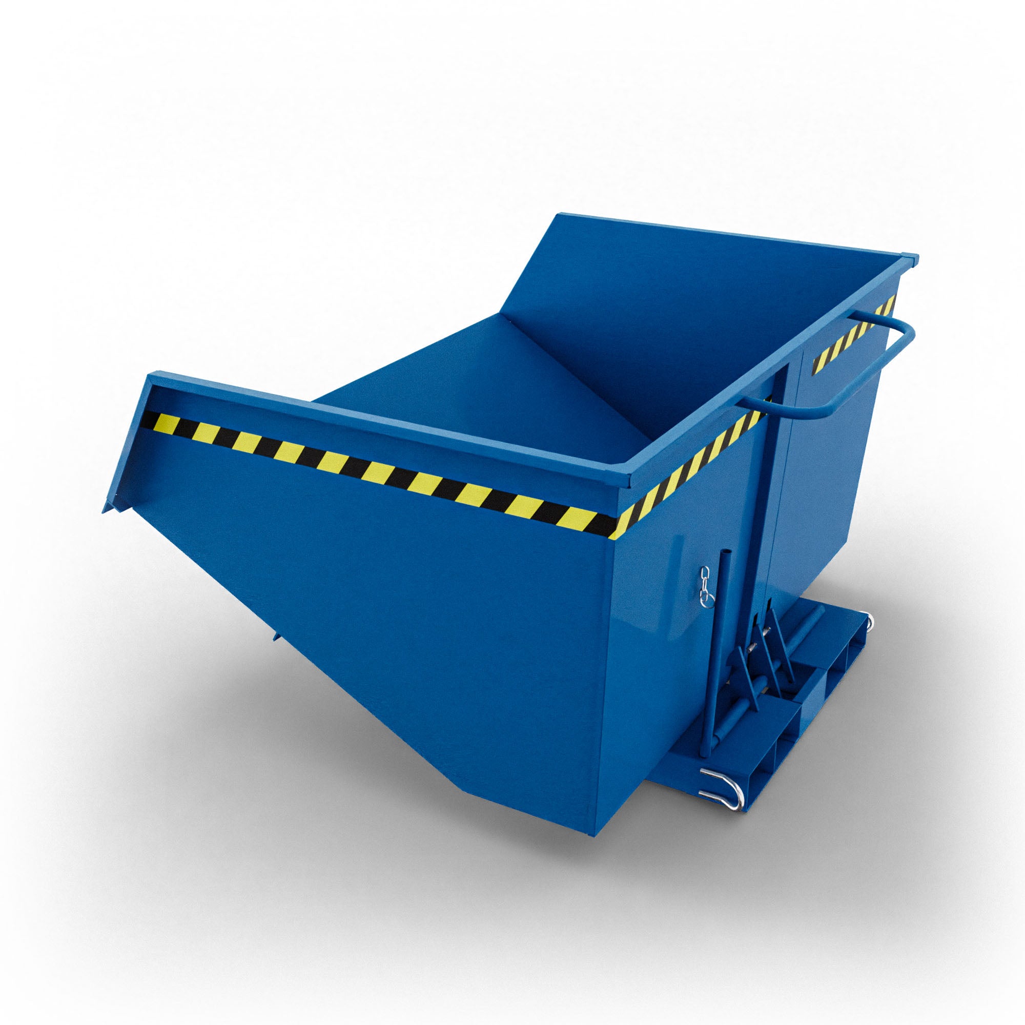 SBSR1550 benna ribaltabile senza ruote con capacità 1550 lt