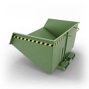 SBSR1550 benna ribaltabile senza ruote con capacità 1550 lt