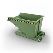 SBSR400 benna ribaltabile senza ruote con capacità 400 lt