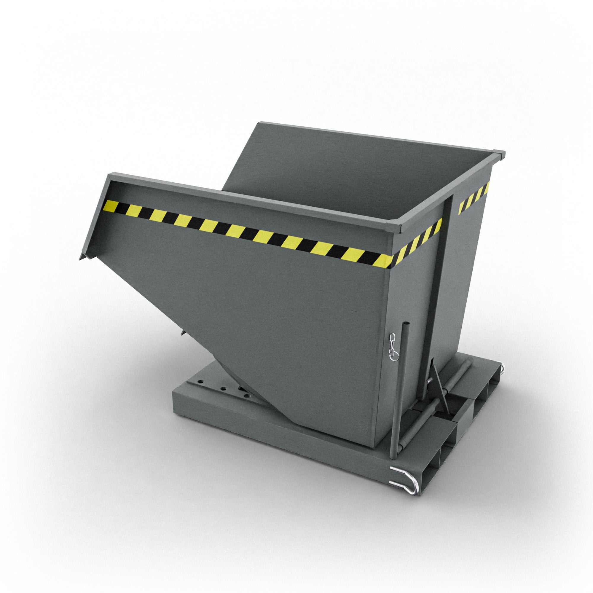 SBSR760 benna ribaltabile senza ruote con capacità 760 lt