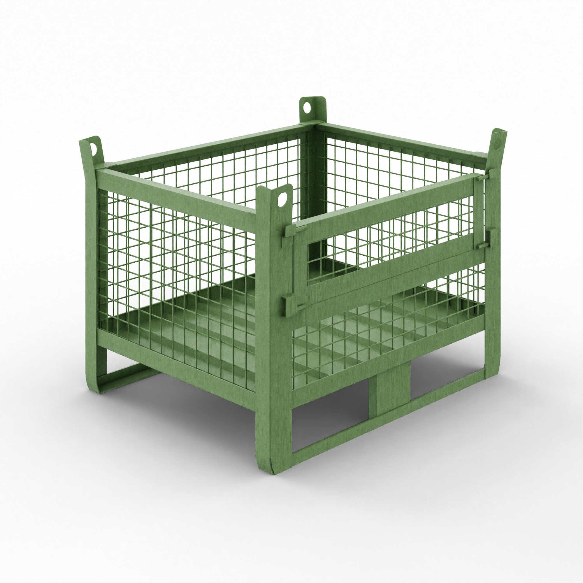 Contenitori in Rete elettrosaldata con Anta Apribile portata 1000 kg