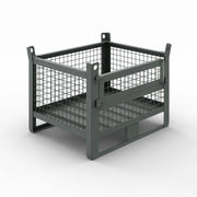 Contenitori in Rete elettrosaldata con Anta Apribile portata 1000 kg