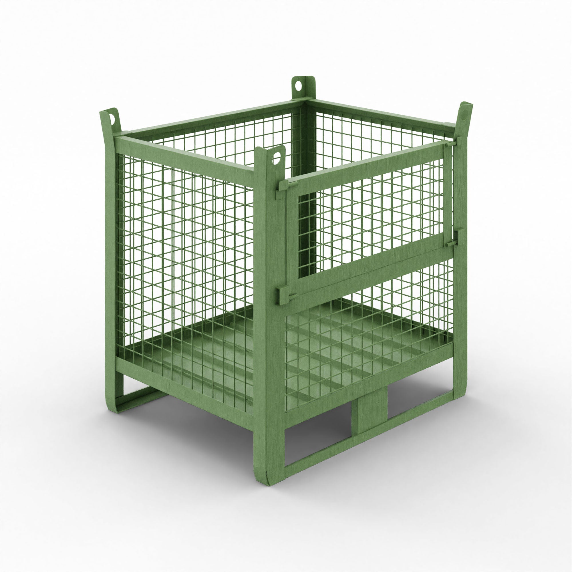 Contenitori in Rete elettrosaldata con Anta Apribile Portata 1500 kg