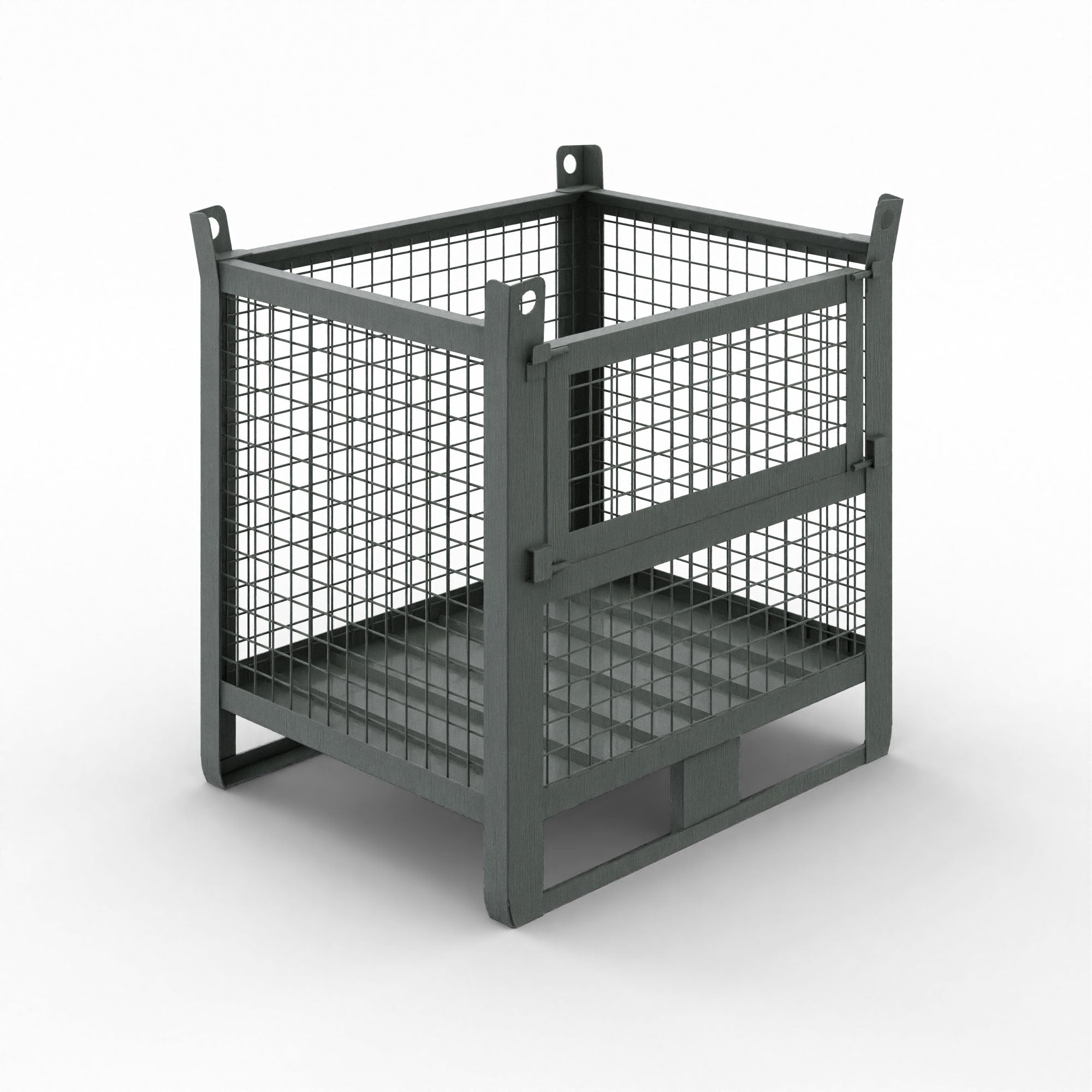 Contenitori in Rete elettrosaldata con Anta Apribile Portata 1500 kg