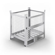 Contenitori in Rete elettrosaldata con Anta Apribile Portata 1500 kg