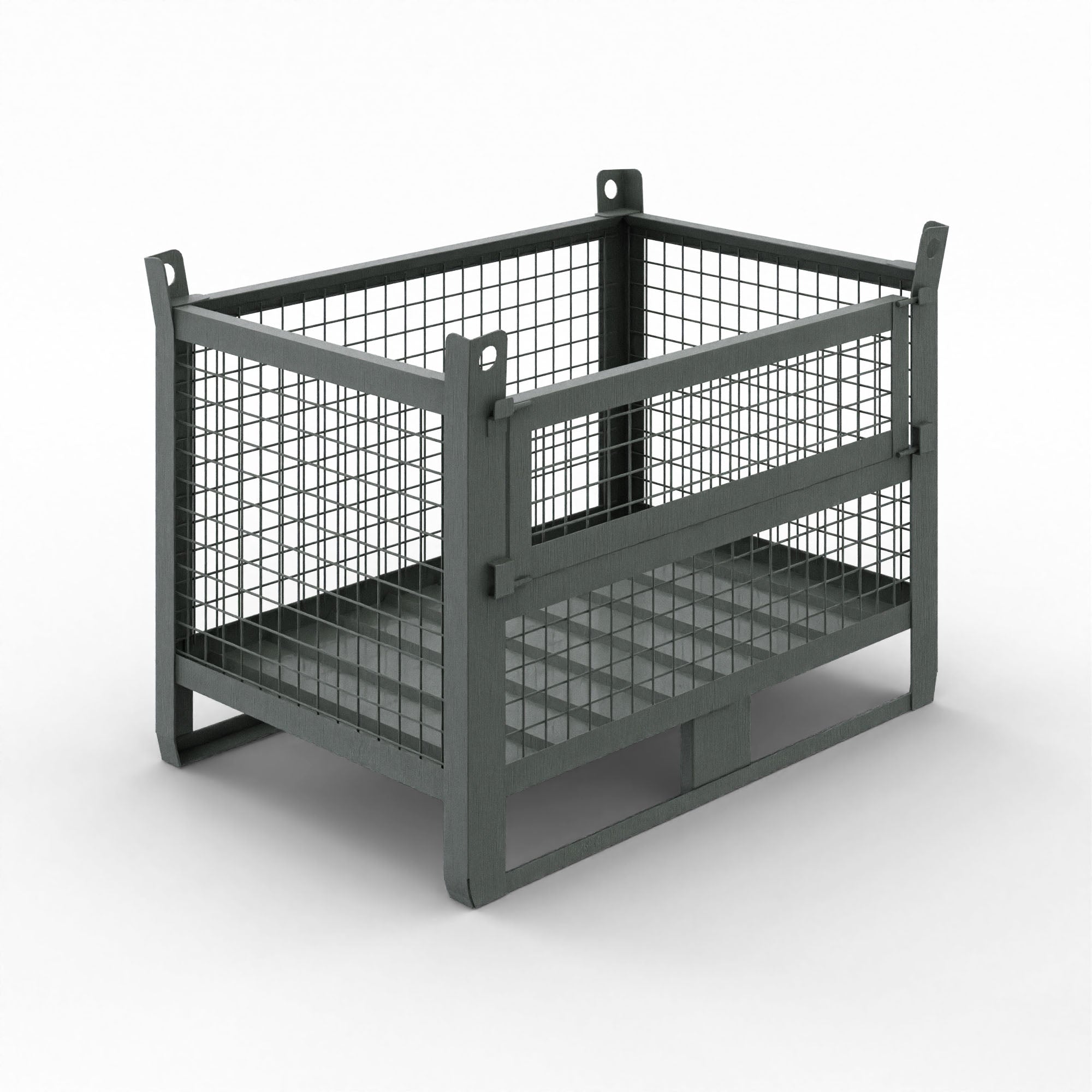 Contenitori in Rete elettrosaldata con Anta Apribile portata 1000 kg