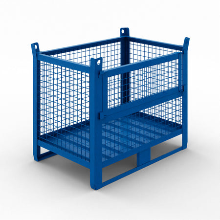 Contenitori in Rete elettrosaldata con Anta Apribile Portata 1500 kg - Mayermoover